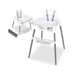 Krzesełko do karmienia białe KRZSA-02